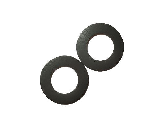 Χαμηλό δαχτυλίδι πλυντηρίων συντελεστή PTFE τριβής